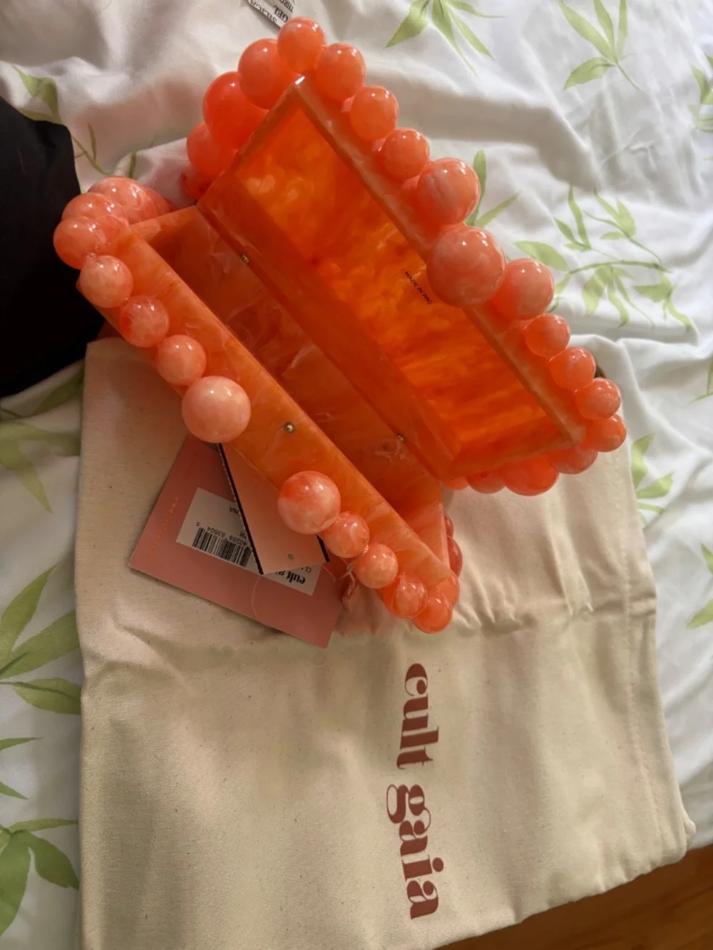 Cult Gaia EOS Papaya Purse new with tags - Picture 5 of 8